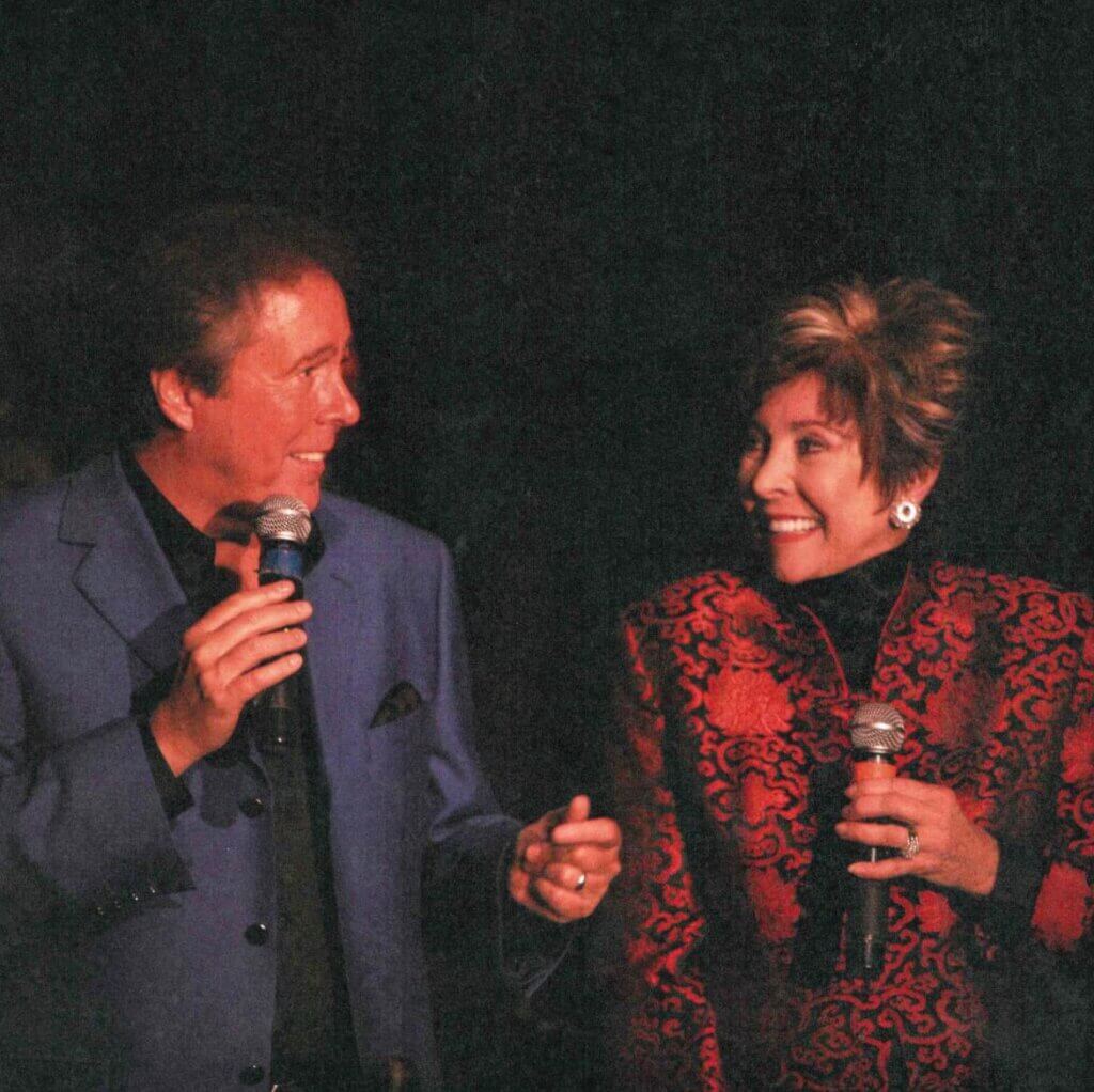 Dennis and Lorraine singing