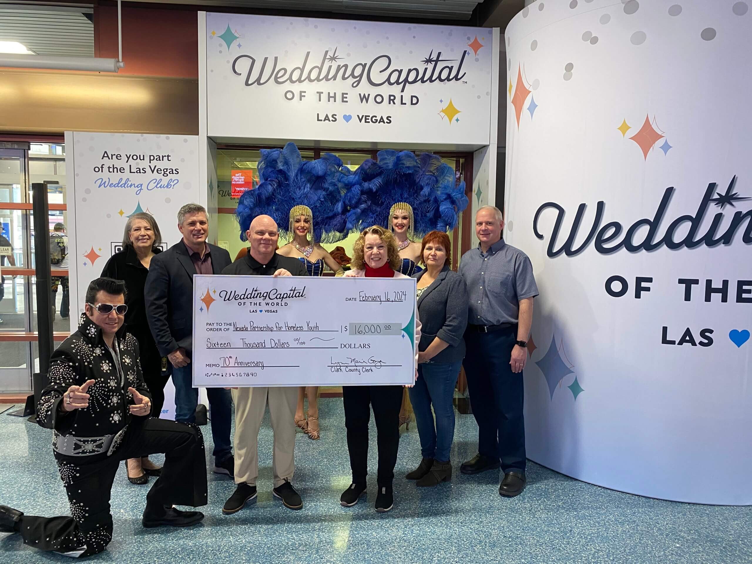 Las Vegas marriages raise money to support Nevada's homeless youth