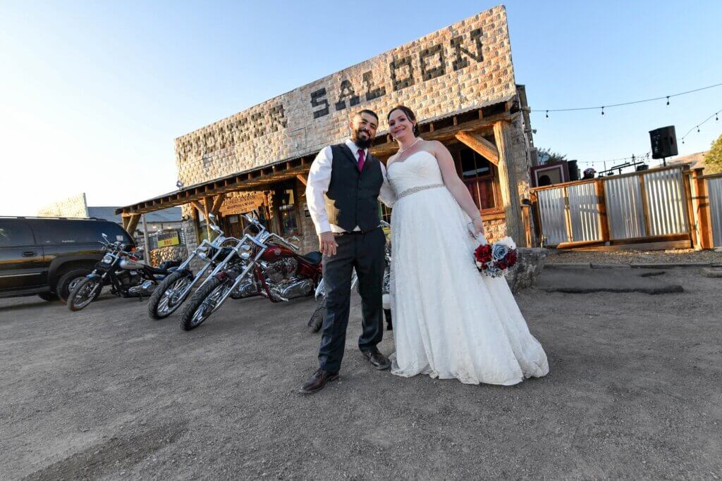 a couple enjoying their wedding day after using wedding planning tips