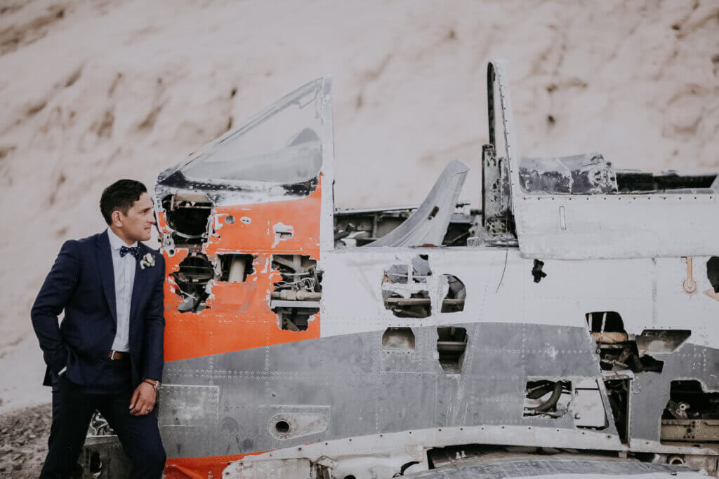 a man in a Scorpio wedding ceremony
