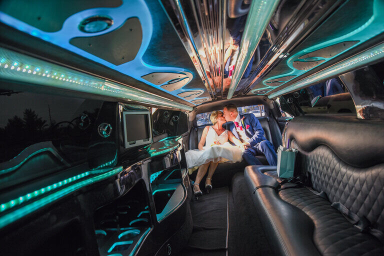 a couple in a second wedding