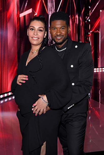 Jennifer Goicoechea and Usher